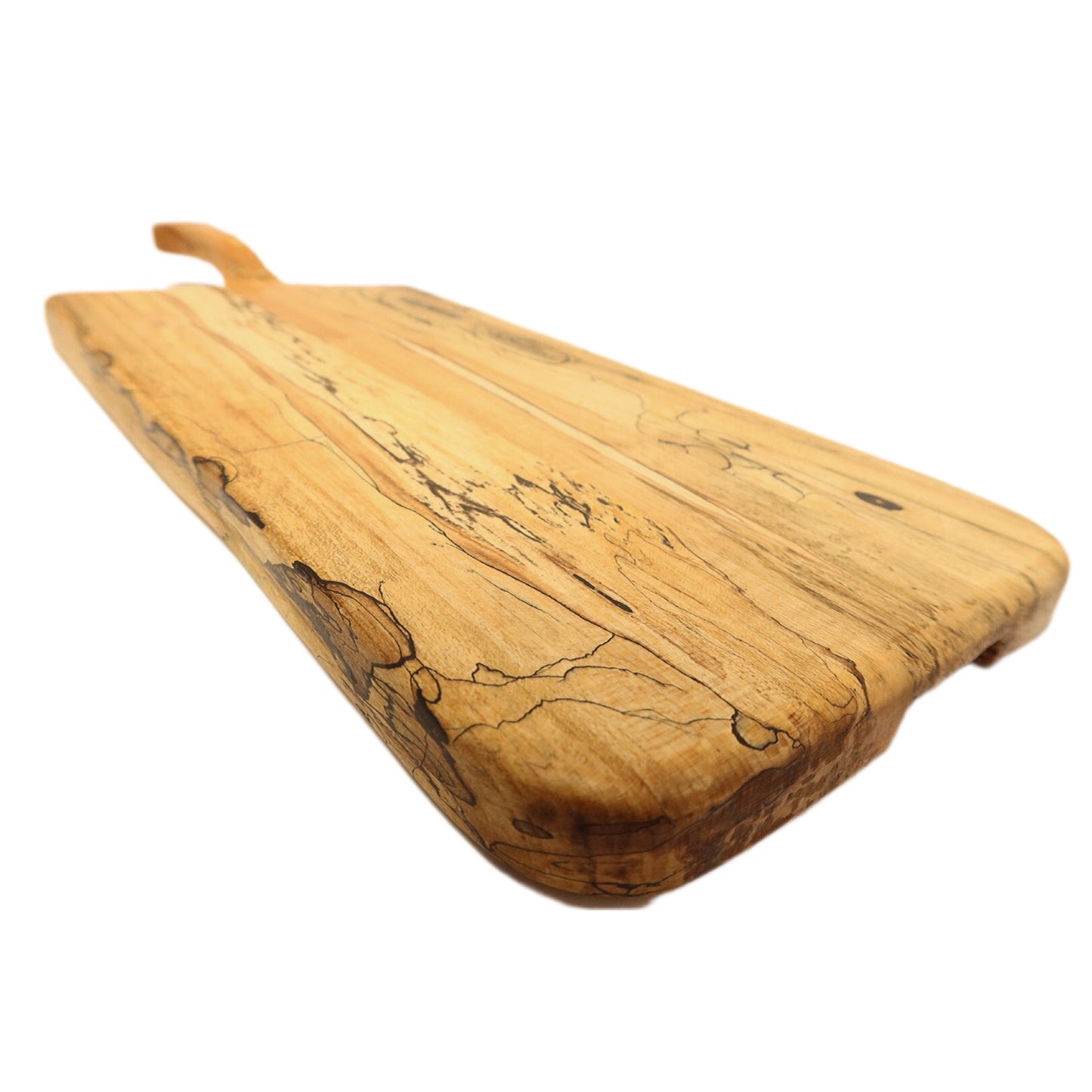 Spalted Maple charcuterie board. top surface. Hand made by Jooyn.ca