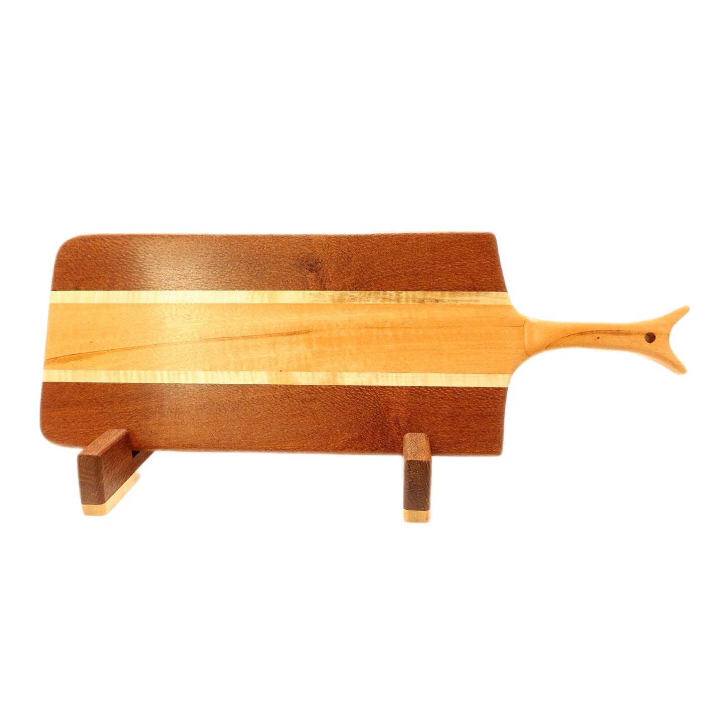 Tigerwood / Curly Maple / Lacewood Charcuterie Board 002010