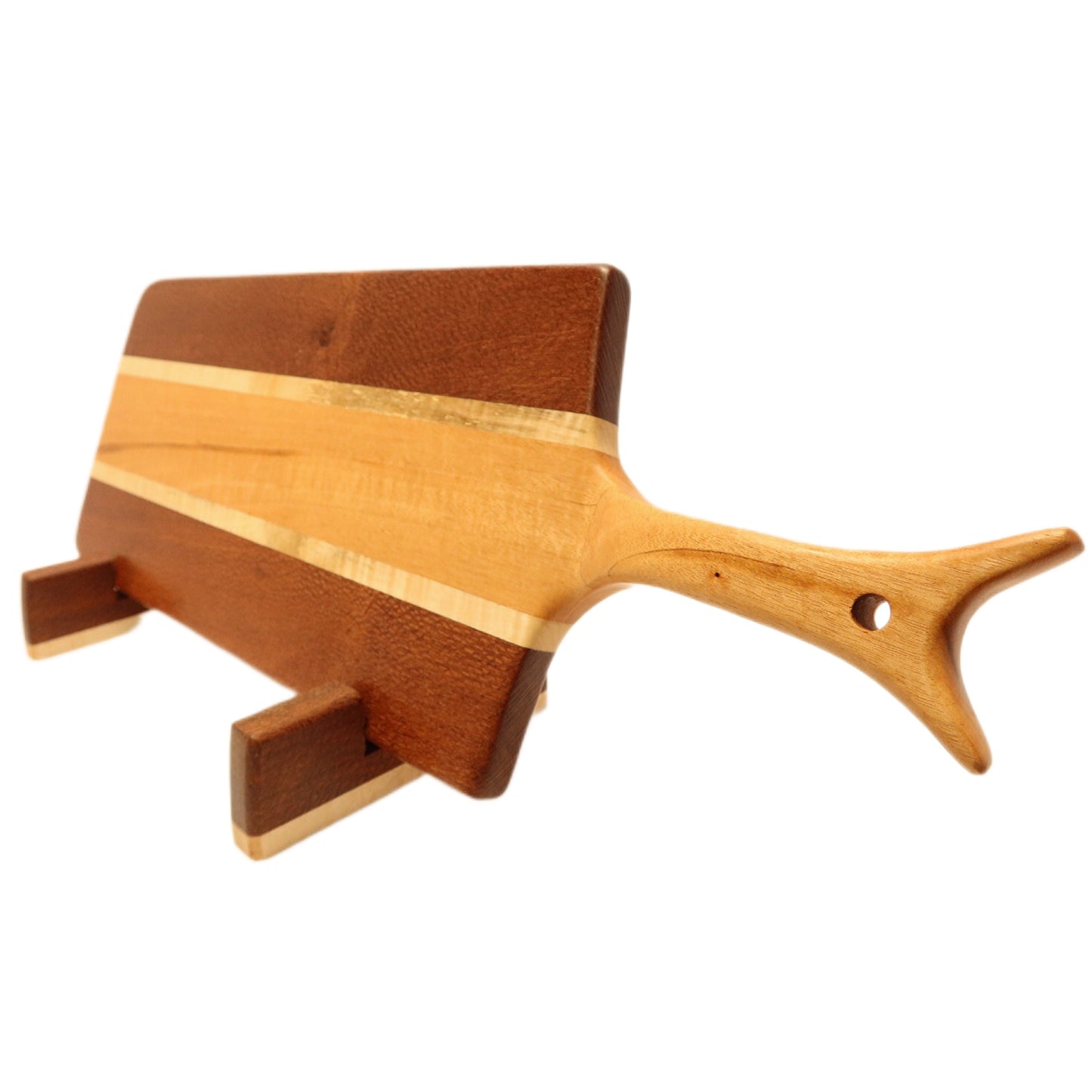 Tigerwood / Curly Maple / Lacewood Charcuterie Board 002010