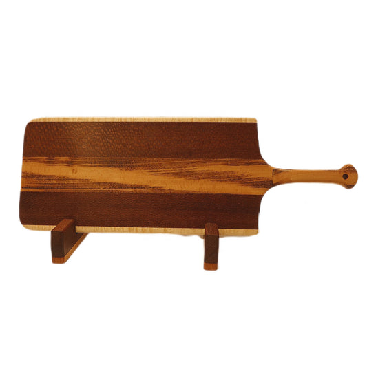 Tigerwood / Lacewood / Curly Maple Charcuterie Board 00205