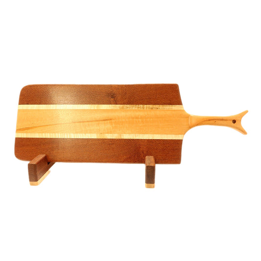 Tigerwood / Curly Maple / Lacewood Charcuterie Board 002010